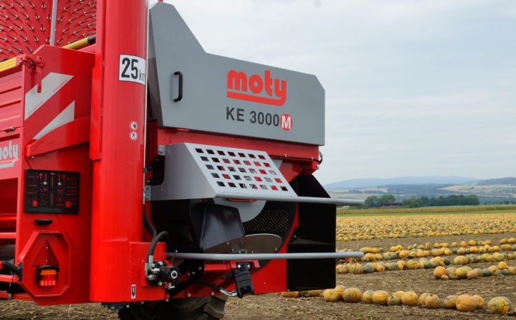 KE 3000 mécanique Machine de récolte pour pépins de citrouilles